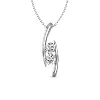 Gambar Her Jewellery Infinity Pendant Kalung - Crystals from - White gold dari Her Jewellery Kota Administrasi Jakarta Pusat 1 Tokopedia
