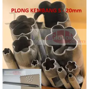 Plong Kulit Bentuk Bunga 20mm - Flower Shape Punch Leather(kembang 5)