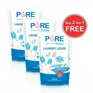 Pure Baby LAUNDRY LIQUID 700ML Beli 2 Gratis 1