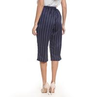Gambar Basix - Faun Cullote stripe Navy - Kulot Salur Biru Ada Kantong dari Mal Golden Truly Store Kota Administrasi Jakarta Utara 2 Tokopedia