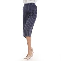 Gambar Basix - Faun Cullote stripe Navy - Kulot Salur Biru Ada Kantong dari Mal Golden Truly Store Kota Administrasi Jakarta Utara 3 Tokopedia