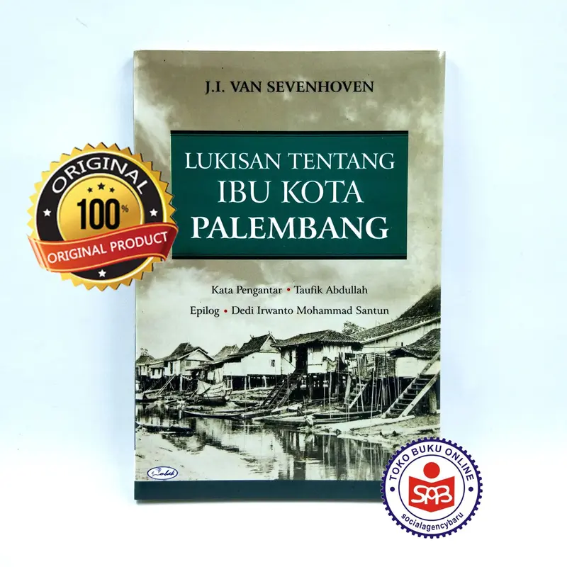 Lukisan Tentang Ibu Kota Palembang - J I Van Sevenhoven 0
