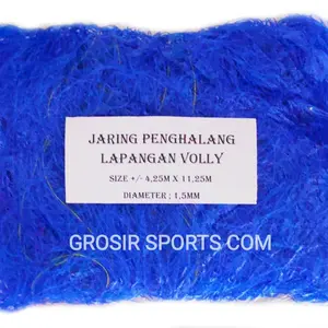 Jaring Pagar Pengaman / Penghalang Lapangan Volly Ball 1,5mm