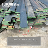 Gambar Besi Strip 3x30x6 dari Teguh tokobesi Kota Bandung 1 Tokopedia