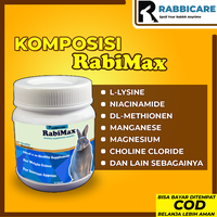 Gambar [A02] RABIMAX VITAMIN KELINCI PENGGEMUK KELINCI OBAT KELINCI dari PiOONERVET Indonesia Kab. Semarang 5 Tokopedia