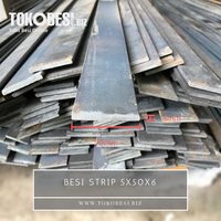 Gambar Besi Strip 5x50x6 dari Teguh tokobesi Kota Bandung 1 Tokopedia