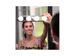 Lampu Make Up Glow Super Light Lighting Studio Cermin Kaca