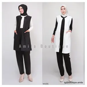 Outer / Vest / Cardigan / Atasan Muslim / Blazer Wanita / Rompi Wanita