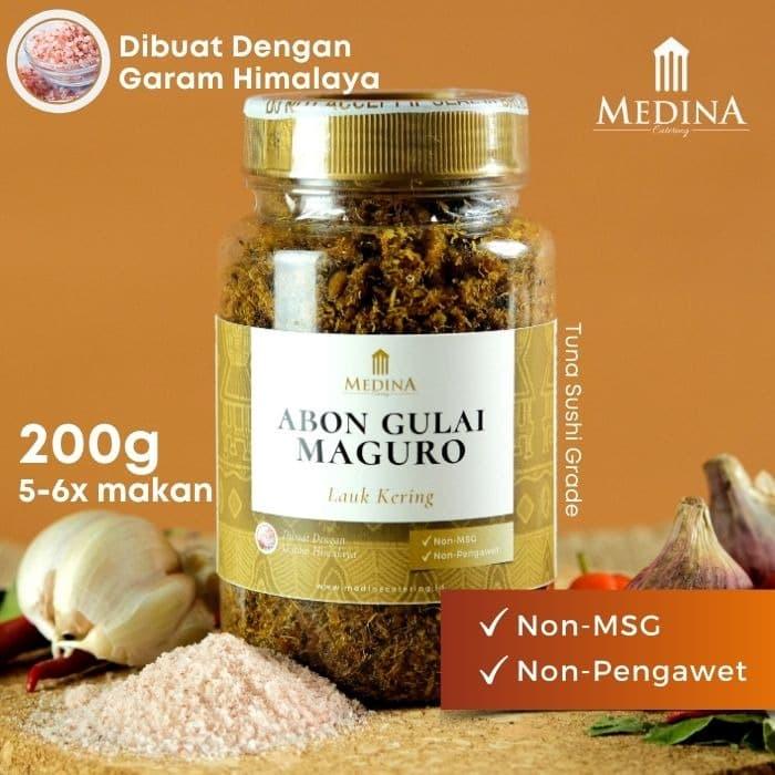 Gambar Abon Gulai Maguro / Abon Tuna Sushi Grade 200gr - Medina Catering dari Medina Express Kota Administrasi Jakarta Selatan Tokopedia