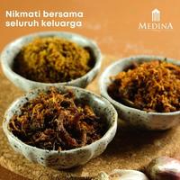 Gambar Serundeng Daging Suwir 200gr - Medina Catering dari Medina Express Kota Administrasi Jakarta Selatan 5 Tokopedia
