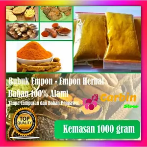 Bubuk Empon - Empon Jamu Ternak - Bubuk Herbal 1000 grm