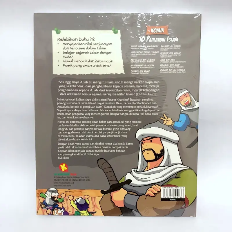 Komik Anak 10 Pahlawan Islam Original - Izzah Annisa 1