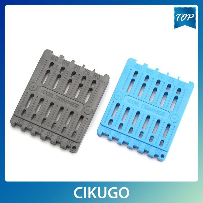 Jual cikugo Coil Trimming Cutting Tool for RDA DIY Vape Wire Coil Ruler -  Kab. Tangerang - Karna Stor