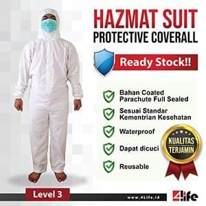 Gambar Coverall Parachute Full Sealed dari 4lifeonlinestore Kota Bogor Tokopedia