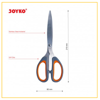 Gambar Joyko Gunting Besar Gagang Empuk Scissor Soft Grip SC-848SG Soft Grip dari CENTRO TRADING Kota Bandung 2 Tokopedia