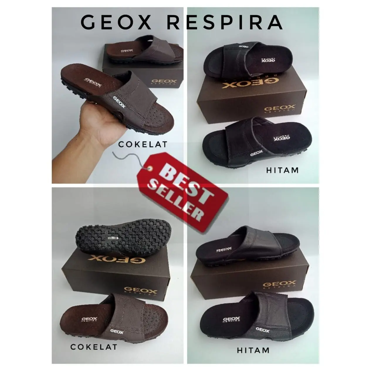 SANDAL KULIT ASLI/SANDAL SELOP/SANDAL PRIA