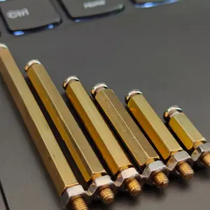 Metal Spacer M3 Kuningan Brass Speser 3mm dudukan PCB