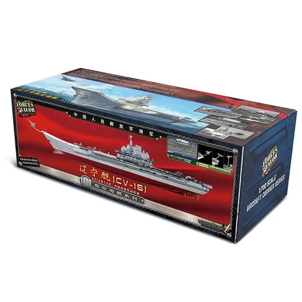 Kapal Chinese (PLAN) Aircraft Carrier Liaoning Skala 1:700 FOV