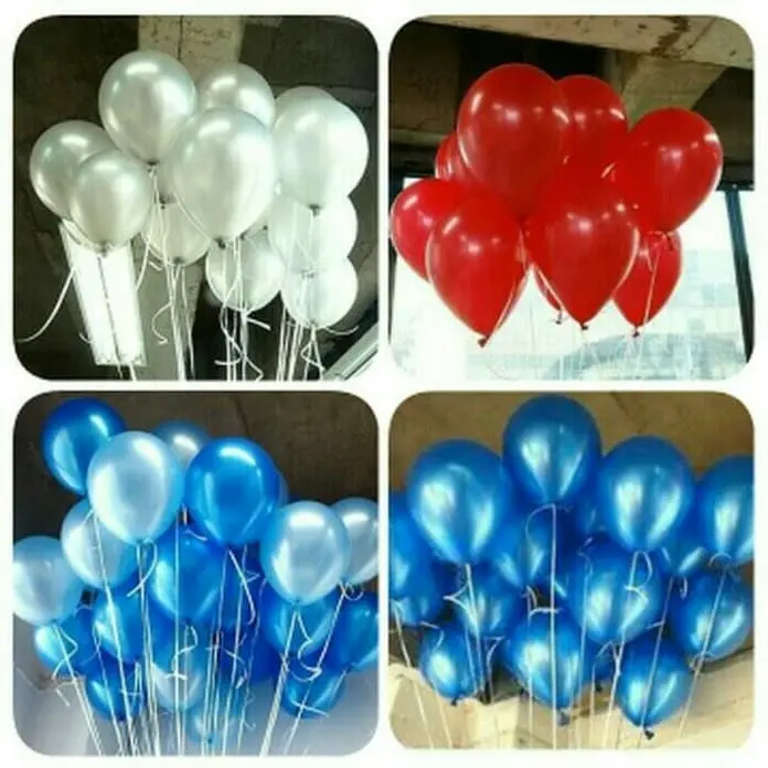 Balon Metalik 12 inch - isi 50 pcs | Balon Warna Kilap