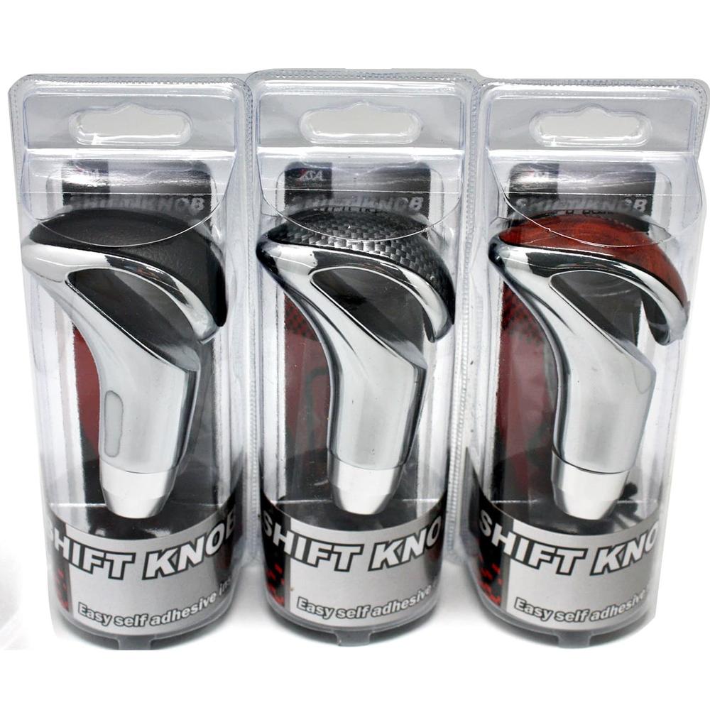 Shift Knob Persneling Mobil Manual Matic JM-3542 Carbon Kayu Hitam - Carbon