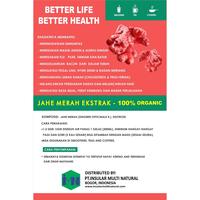 Gambar Organic Ekstrak Jahe Merah dari Insular Multi Natural official Kab. Bogor 3 Tokopedia