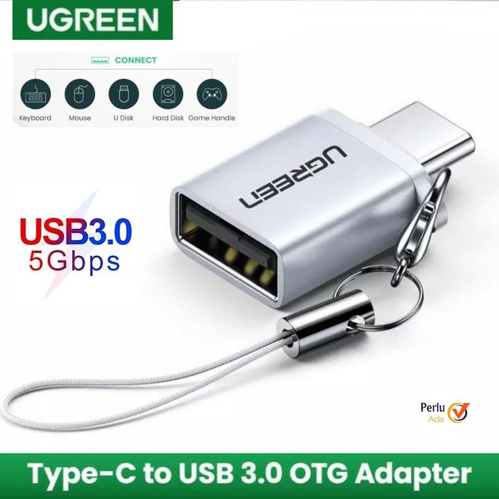 Jual Ugreen Adapter USB 3.1 Type C to USB 3.0 OTG 5Gbps - Jakarta Barat ...