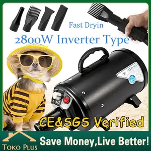2800W Pengering bulu kucing grooming hewan anjing blower pet dryer