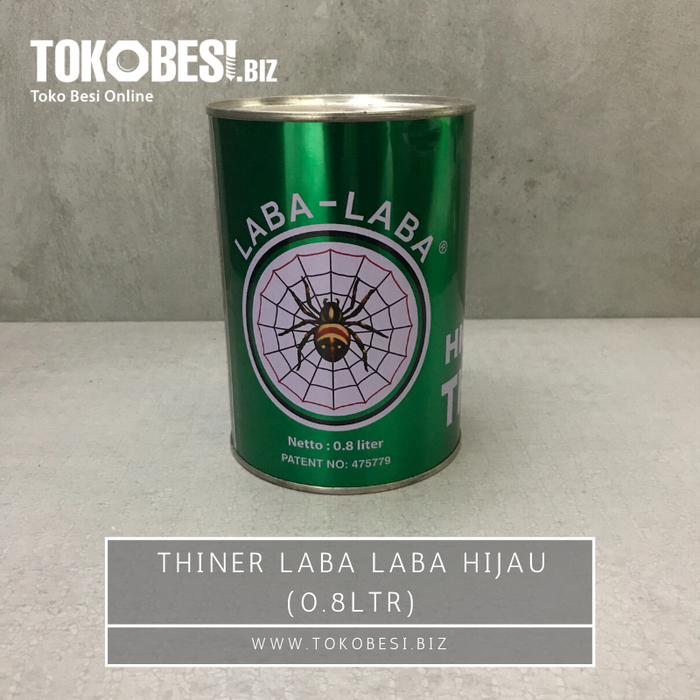 Gambar Thiner laba laba hijau (0.8ltr) dari Teguh tokobesi Kota Bandung Tokopedia