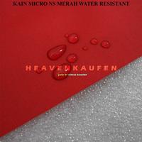 Gambar Kain Jaket Micro Mikro NS Warna Merah Water Resistant Meteran dari Heaven Kaufen Kota Malang 1 Tokopedia