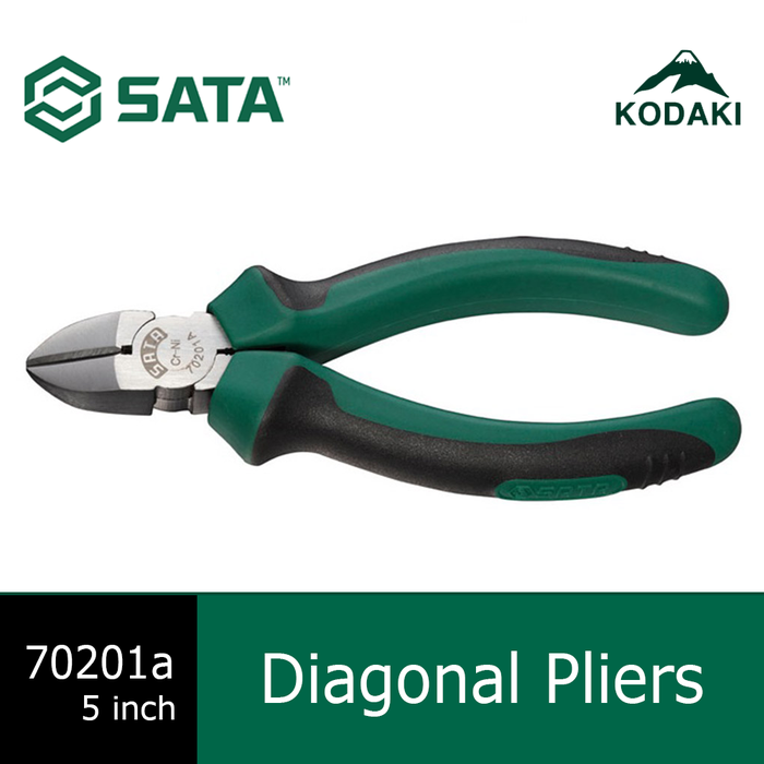 Gambar Tang Diagonal 5 Inch - Diagonal Pliers 70201A SATA TOOLS dari SATA OS Kota Administrasi Jakarta Utara Tokopedia