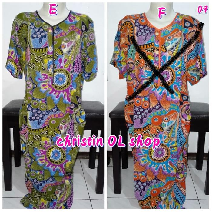 Gambar Daster BATIK KENCANA UNGU tangan pendek (KU 09) dari BATIK Shop Tokopedia Kota Surabaya Tokopedia