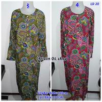 Gambar Daster BATIK KENCANA UNGU tangan panjang (LD 20) dari BATIK Shop Tokopedia Kota Surabaya 1 Tokopedia