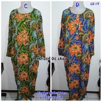 Gambar LONGDRESS KENCANA UNGU kode 2119 - B dari BATIK Shop Tokopedia Kota Surabaya 2 Tokopedia