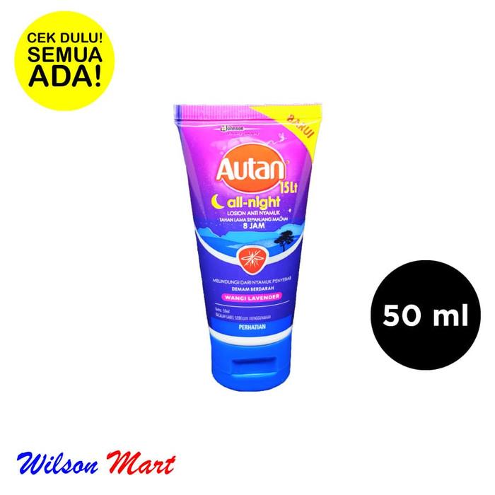 Gambar AUTAN ALL NIGHT WANGI LAVENDER 50 ML dari Wilson Mart Kota Administrasi Jakarta Barat Tokopedia