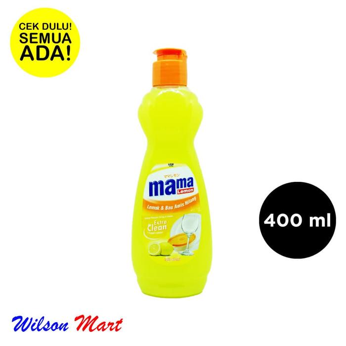 Gambar MAMA LEMON EXTRA CLEAN FRESH LEMON 400 ML BOTOL dari Wilson Mart Kota Administrasi Jakarta Barat Tokopedia