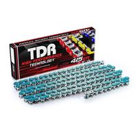 Gambar Rantai Motor TDR Roller Chain 415ER-130L Silver Plate - Biru dari Mitra 2000 Kota Administrasi Jakarta Timur 4 Tokopedia