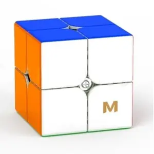 Magic Cube YJ MGC 2 Elite 2x2 M Magnetic Puzzle Kubus Magnetik 2x2x2 Stickerless MGC2 Yong Jun
