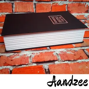 Scurity Dictionary Cash Jewelry Key Lock Book Storage Ukuran Sedang