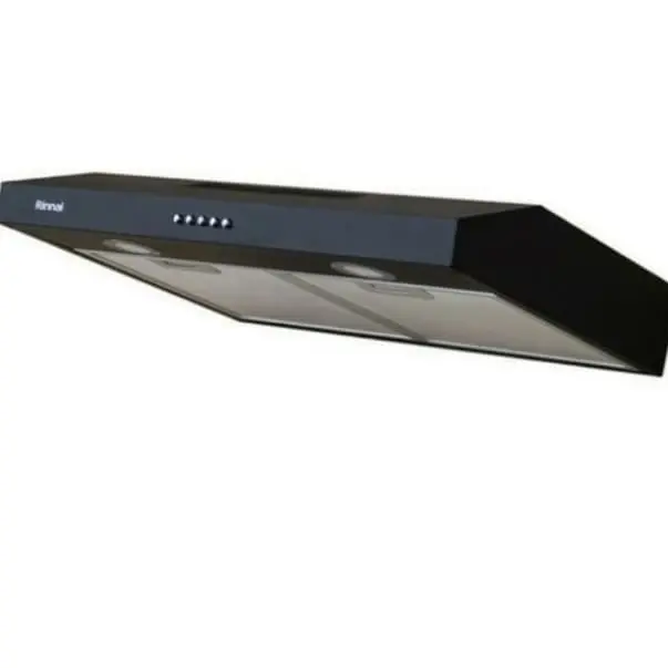 cooker hood rinnai RH 126 black garansi resmi