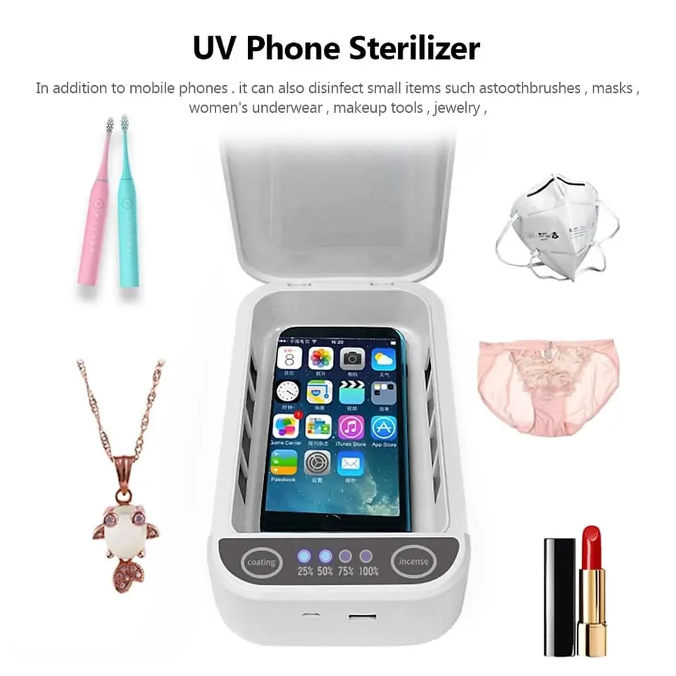 Sterilizer Sanitizer box UV kotak Ultraviolet disinfection HP masker