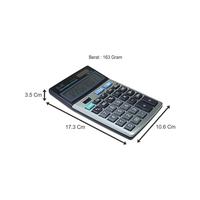 Gambar Kalkulator D-R CS580 (12 Digit) dari IdealOfficial Kota Administrasi Jakarta Utara 2 Tokopedia