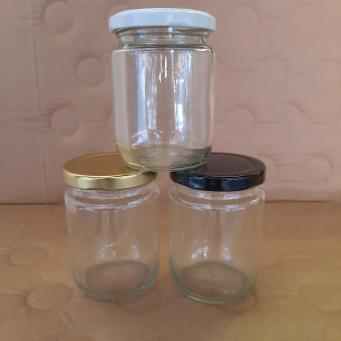 Gambar Botol kaca selai 250ml tutup seng (new) dari dedimakmur Kota Depok Tokopedia