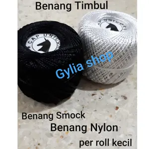Benang Timbul / Benang Smock per roll
