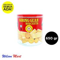 Gambar KHONG GUAN ASSORTED BISCUITS 650 GRAM KALENG BULAT dari Wilson Mart Kota Administrasi Jakarta Barat 1 Tokopedia