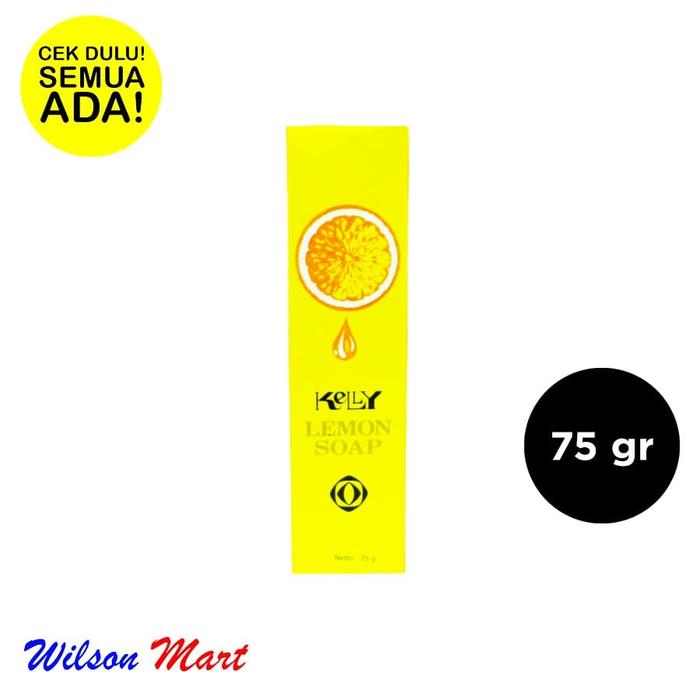 Gambar KELLY LEMON SOAP 75 GRAM dari Wilson Mart Kota Administrasi Jakarta Barat Tokopedia