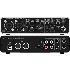 Behringer UMC204HD / UMC204 / Soundcard - GARANSI RESMI 1 TAHUN