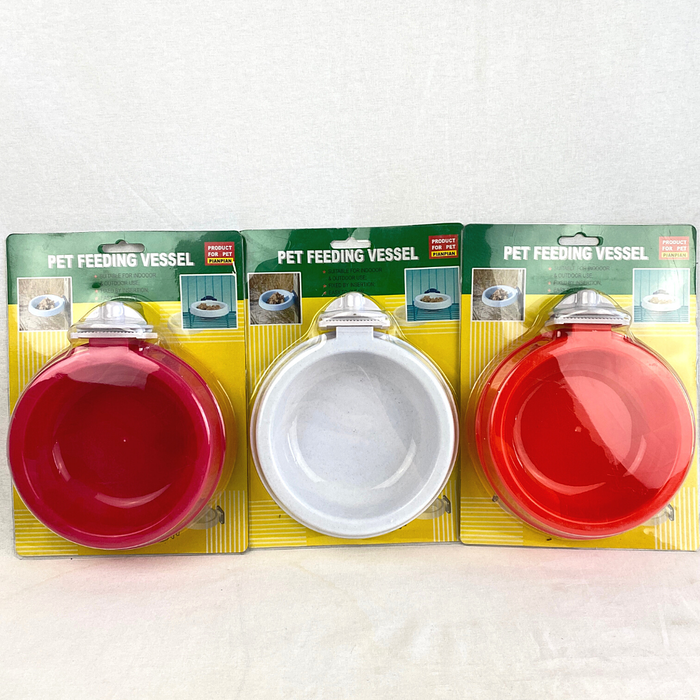 Gambar PIANPIAN Tempat Makan Gantung Pet Feeding VESSEL M 18cm x 4.5cm dari Pet Republic Indonesia Kota Administrasi Jakarta Utara Tokopedia