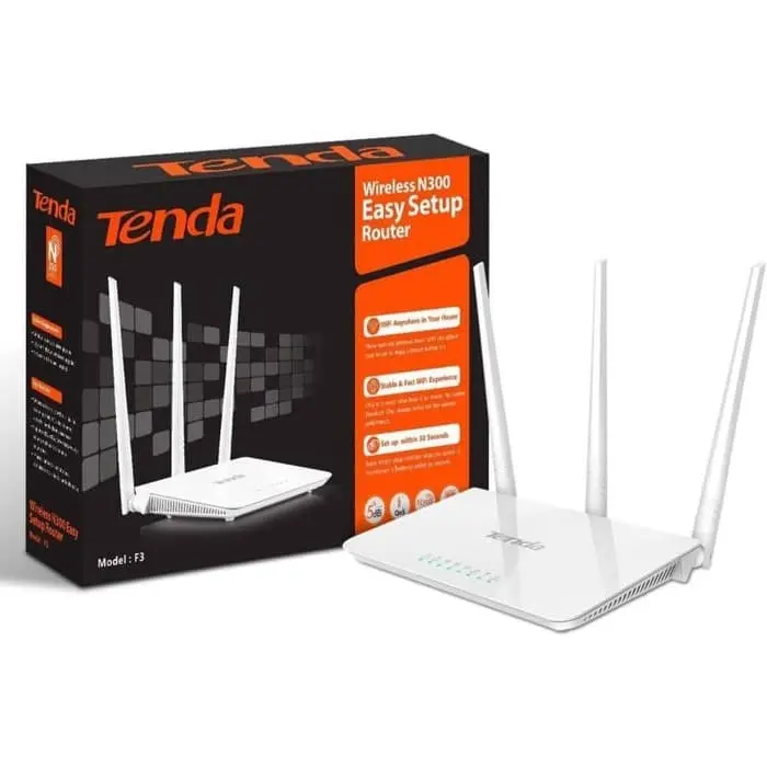 Tenda F3 Wireless Router+Extender+Access Point Wifi Repeater 0