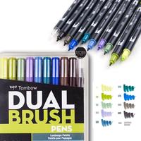 Gambar Tombow Dual Brush Pen Set 10 - Landscape Palette dari STORA - Art Supplier Kota Bandung 1 Tokopedia
