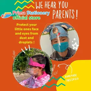 Face Shield Penutup Wajah Anak 2-12 Tahun High Quality utk New Normal